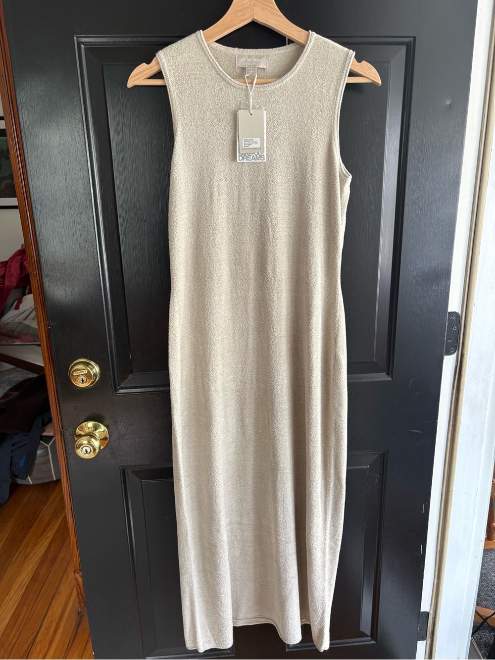 Barefoot Dreams Sleeveless Midi Dress in Dusty Sage - Picture 2 of 6